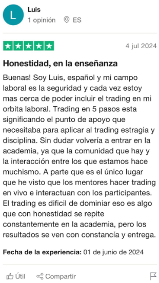 Resultados de alumnos de PsicoTrading Academy de Jotge GPSO