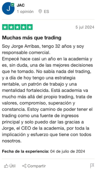 Resultados de alumnos de PsicoTrading Academy de Jotge GPSO