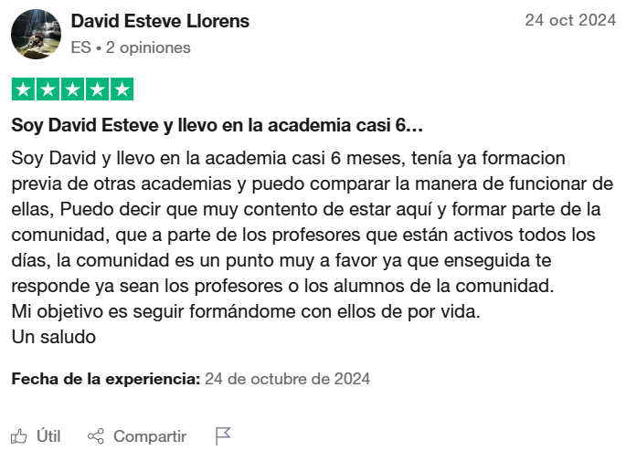 Resultados de alumnos de PsicoTrading Academy de Jotge GPSO