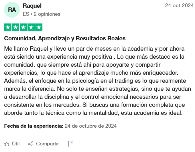 Resultados de alumnos de PsicoTrading Academy de Jotge GPSO