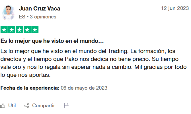 Opiniones trading con Pako Thawani